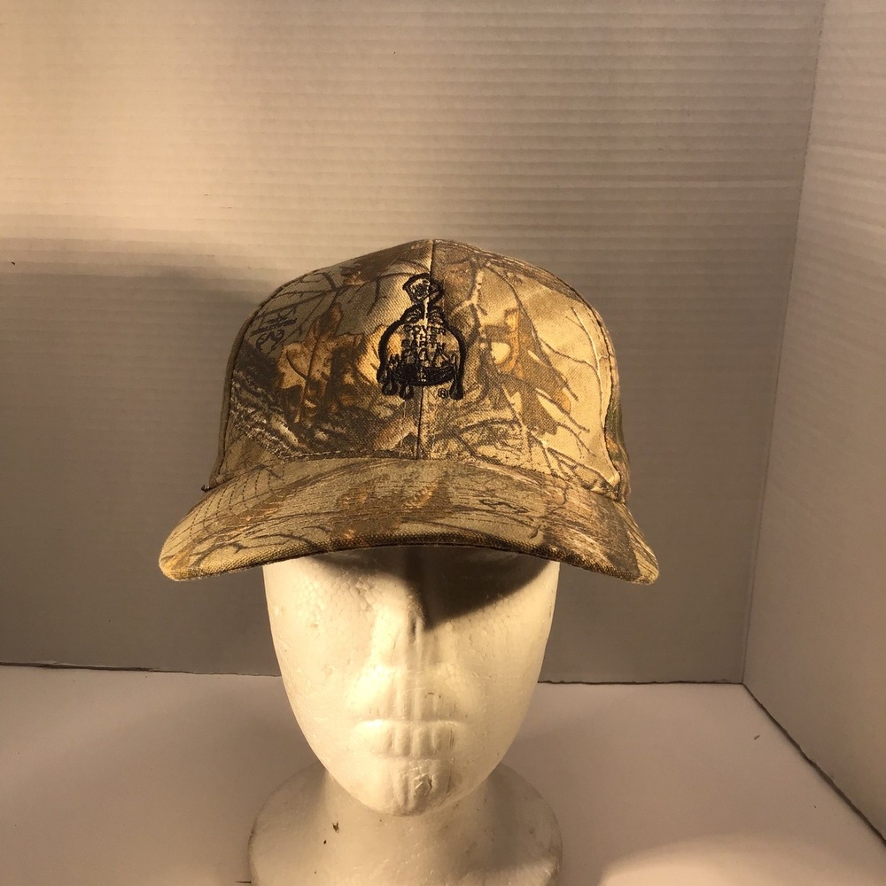 Realtree Camo Hunting Hat Port Authority Adjustable Strapback Embroidered